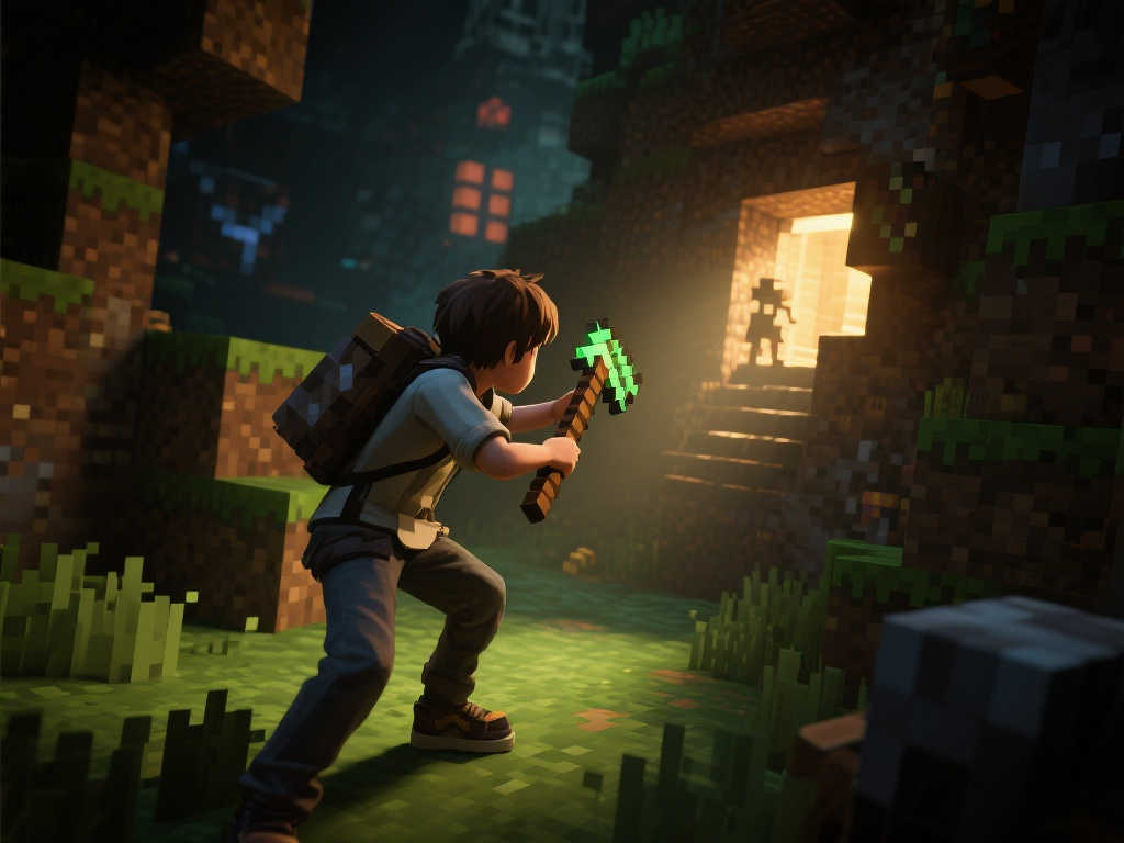 《我的世界大电影》震撼揭秘全新预告「穿越之门」篇